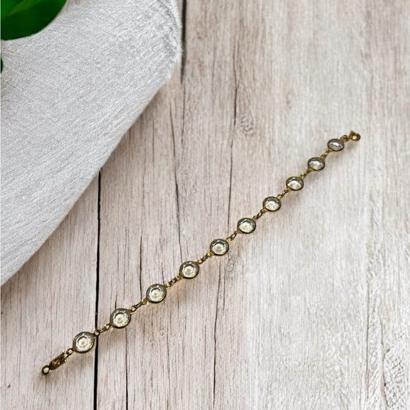 Swarovski Swan Crystal Bracelet 7-1/2”+1” - Picture 4 of 6